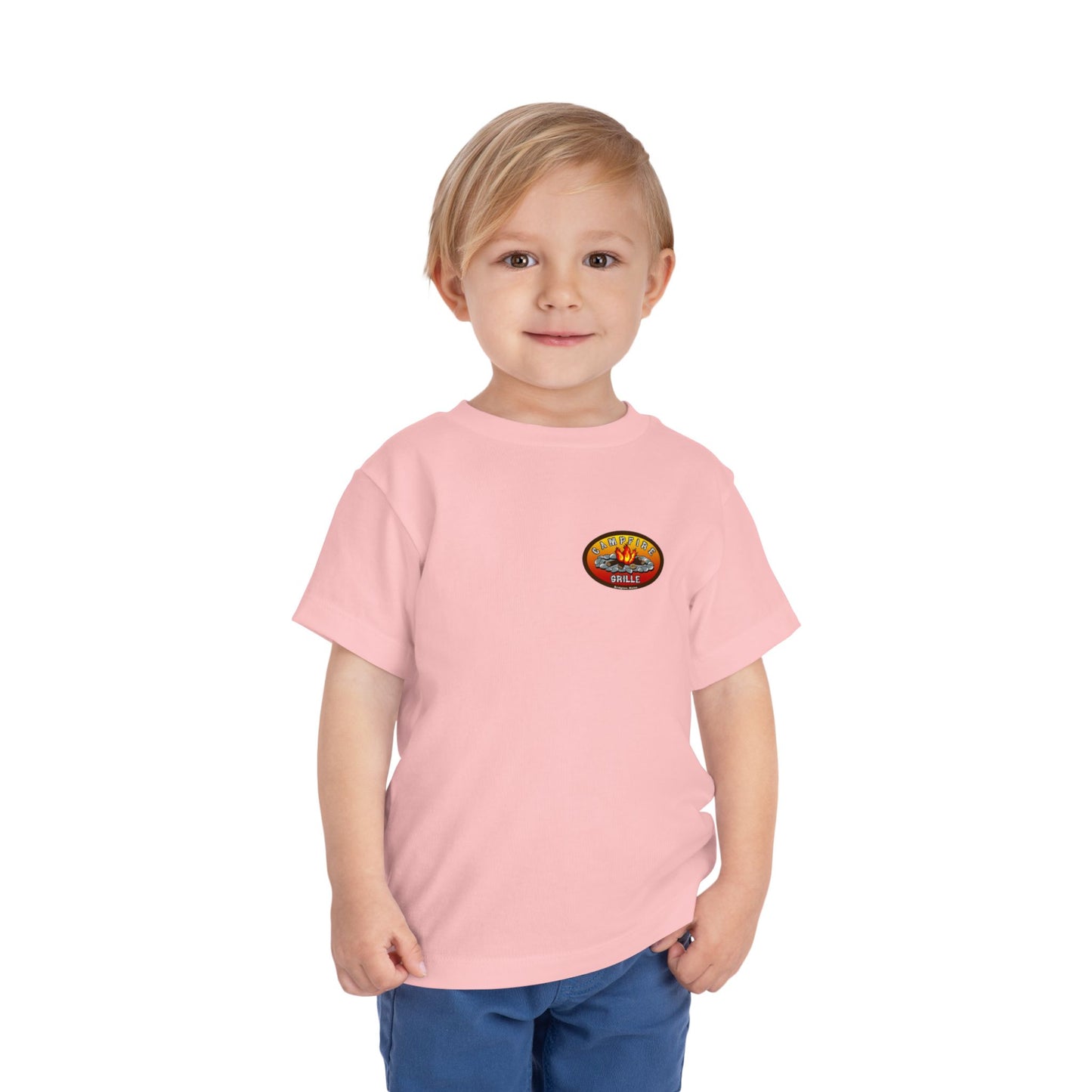 Campfire Grille Toddler Tee - Adventure Vibes for Little Explorers