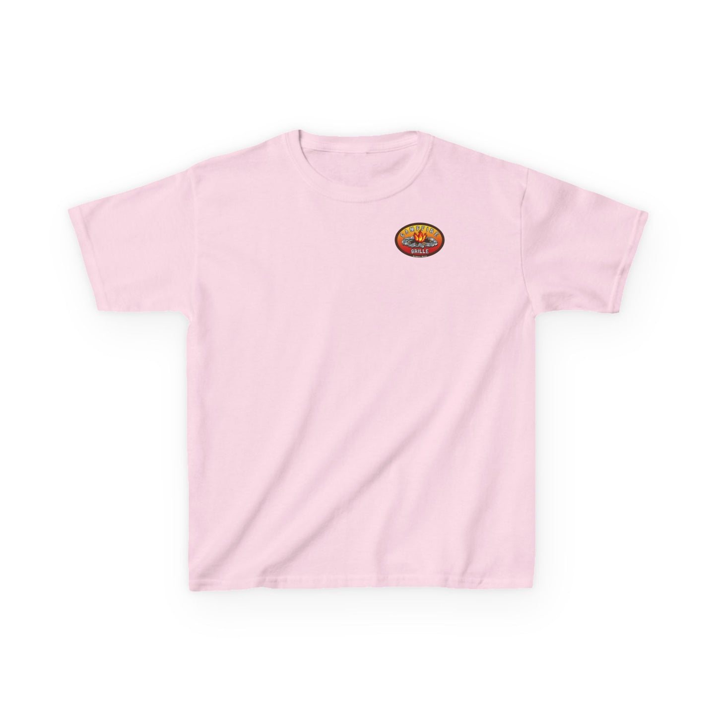Kids Campfire Grille Tee, Kid's Shirt, Summer Camp Outfit, Outdoor Fun Apparel, Gift for Nature Lovers, Family BBQ