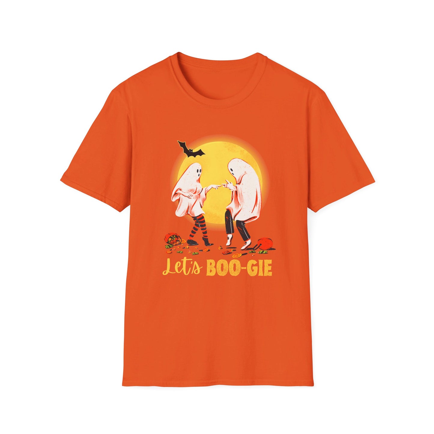 Let's BOO-gie Halloween Party Dancing Ghosts T-Shirt