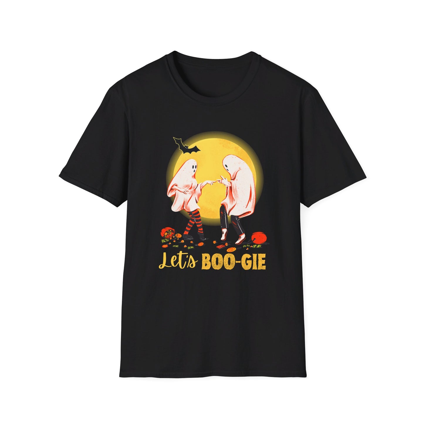 Let's BOO-gie Halloween Party Dancing Ghosts T-Shirt