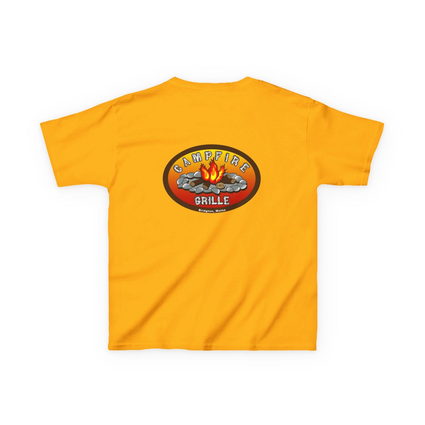 Kids Campfire Grille Tee, Kid's Shirt, Summer Camp Outfit, Outdoor Fun Apparel, Gift for Nature Lovers, Family BBQ