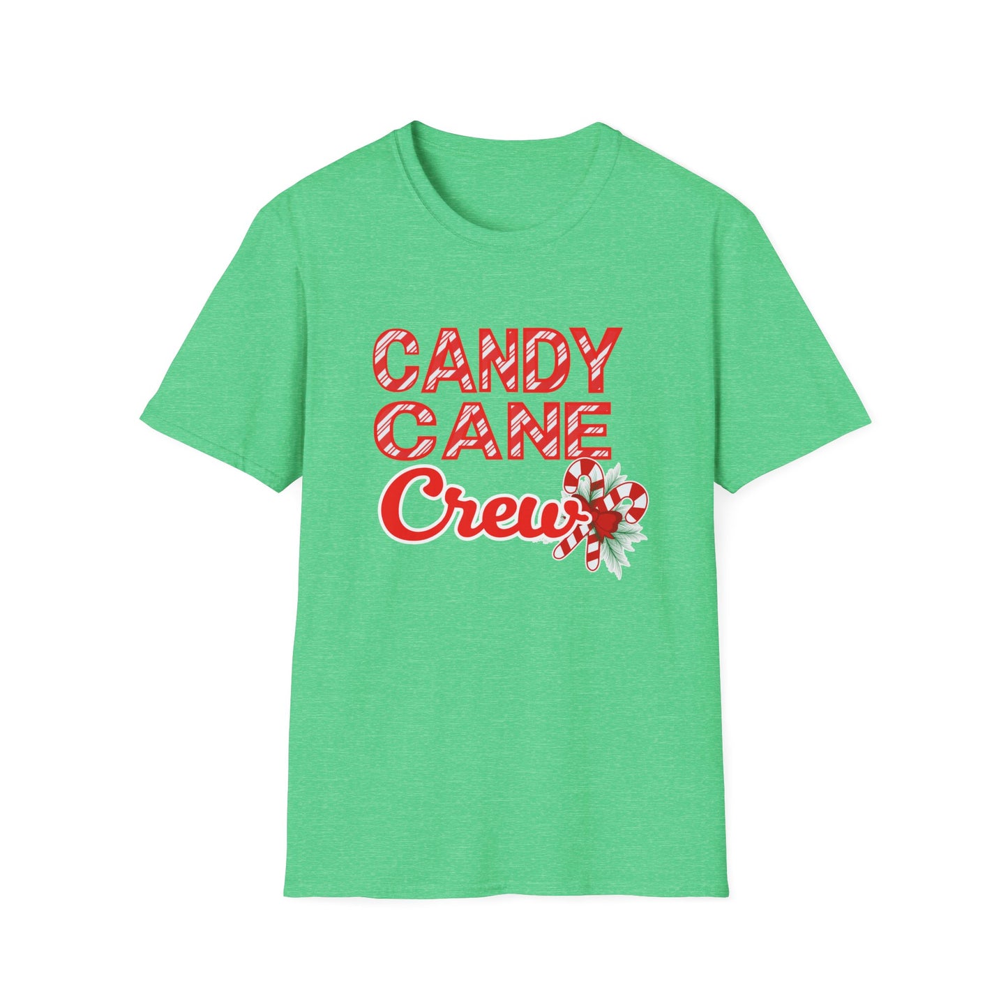 Candy Cane Crew Cute Holiday Christmas Party T-Shirt