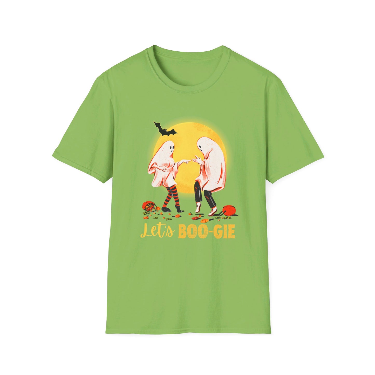 Let's BOO-gie Halloween Party Dancing Ghosts T-Shirt