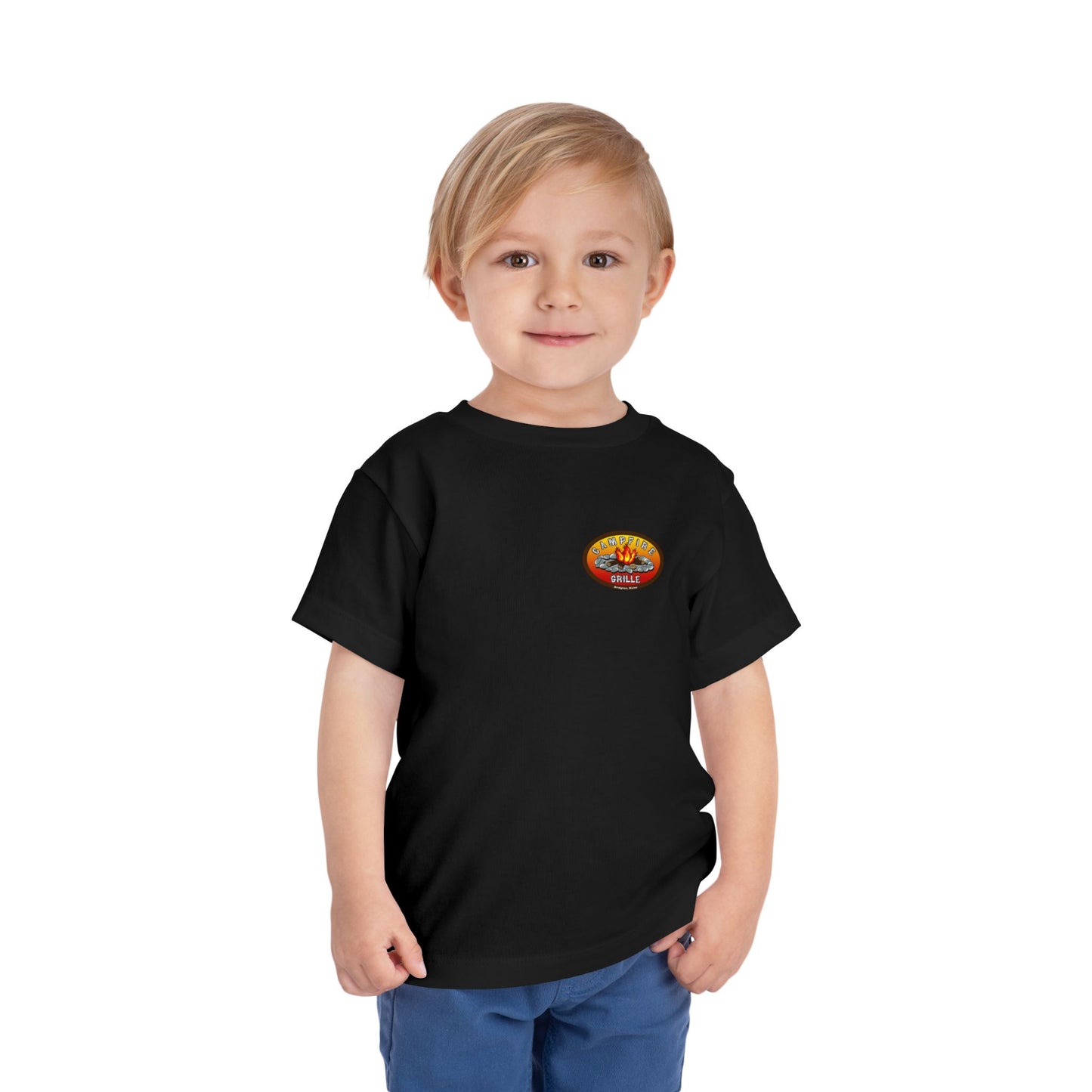 Campfire Grille Toddler Tee - Adventure Vibes for Little Explorers