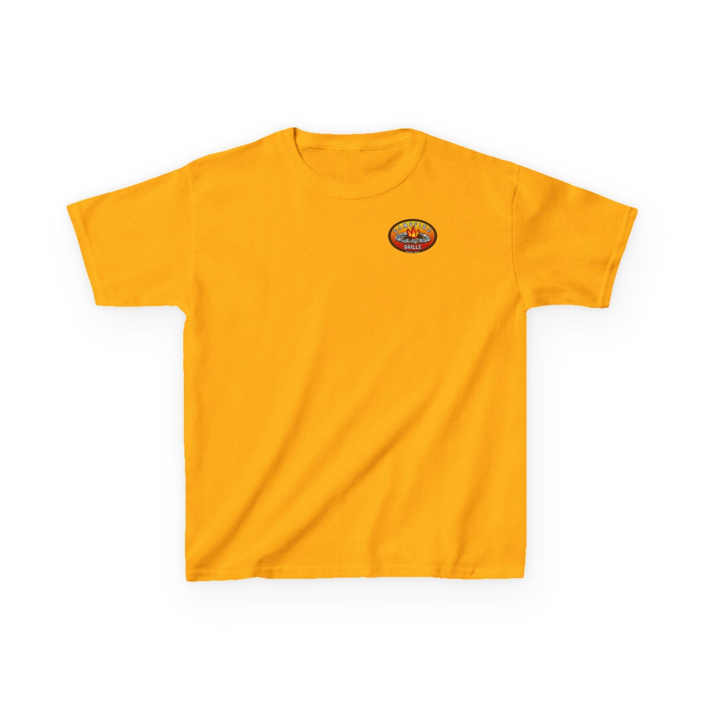 Kids Campfire Grille Tee, Kid's Shirt, Summer Camp Outfit, Outdoor Fun Apparel, Gift for Nature Lovers, Family BBQ