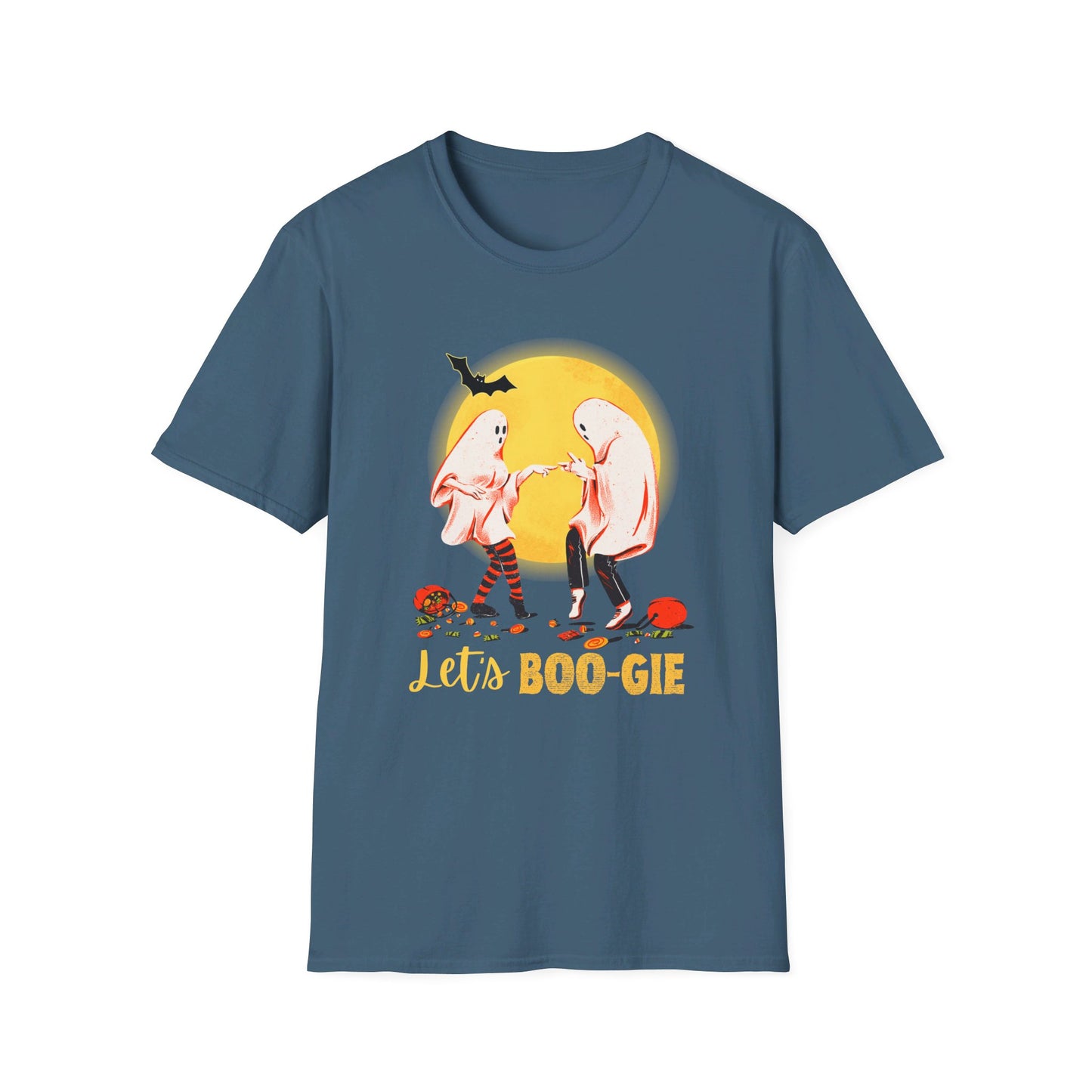 Let's BOO-gie Halloween Party Dancing Ghosts T-Shirt