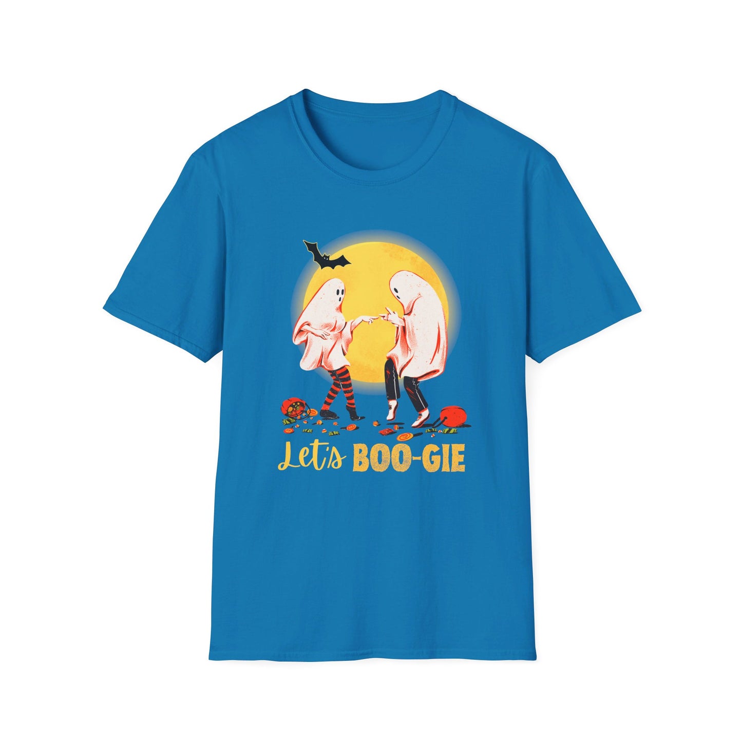 Let's BOO-gie Halloween Party Dancing Ghosts T-Shirt
