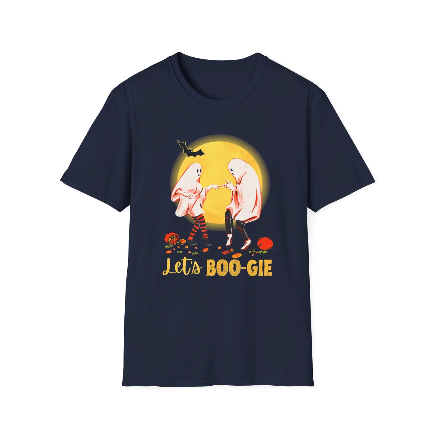 Let's BOO-gie Halloween Party Dancing Ghosts T-Shirt