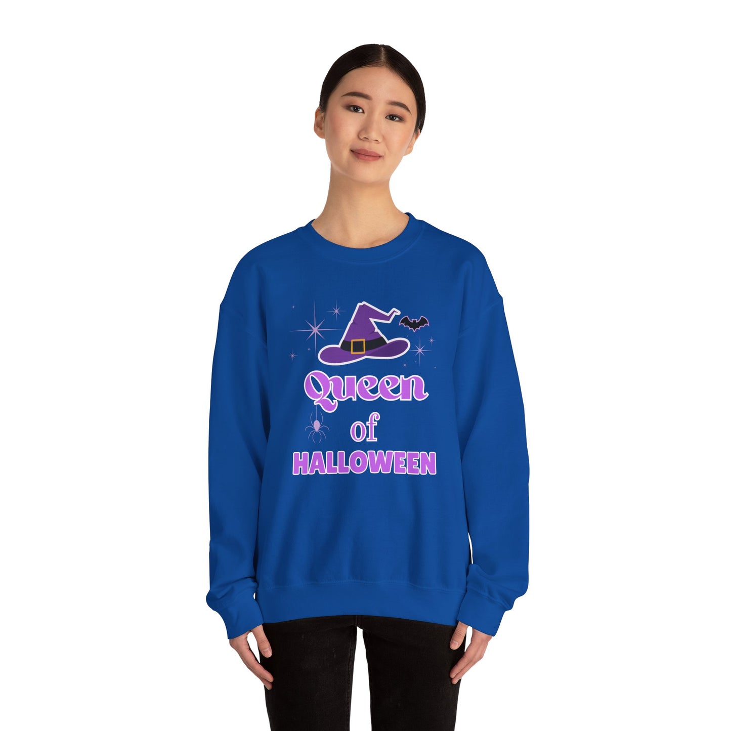 Queen of Halloween Spooky Core Crewneck Sweatshirt