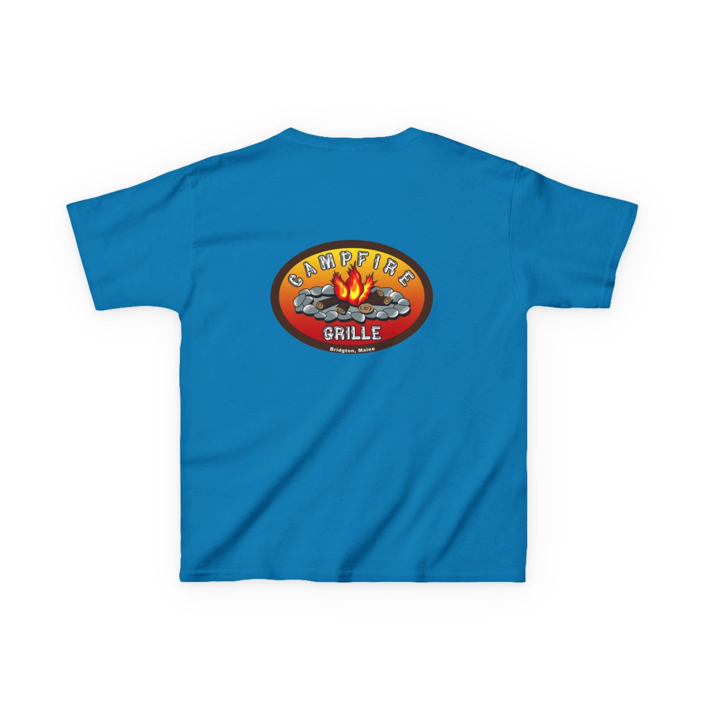 Kids Campfire Grille Tee, Kid's Shirt, Summer Camp Outfit, Outdoor Fun Apparel, Gift for Nature Lovers, Family BBQ