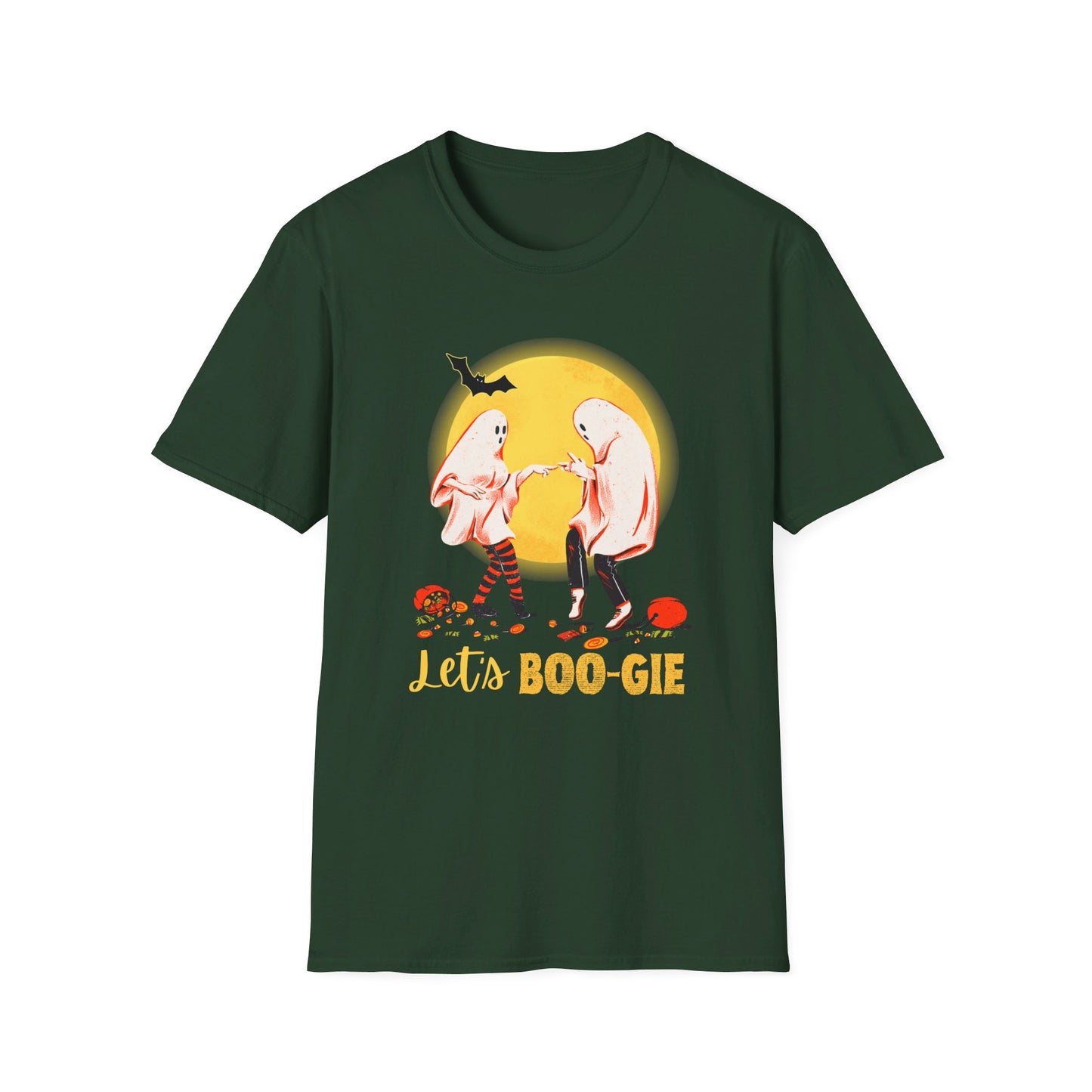 Let's BOO-gie Halloween Party Dancing Ghosts T-Shirt