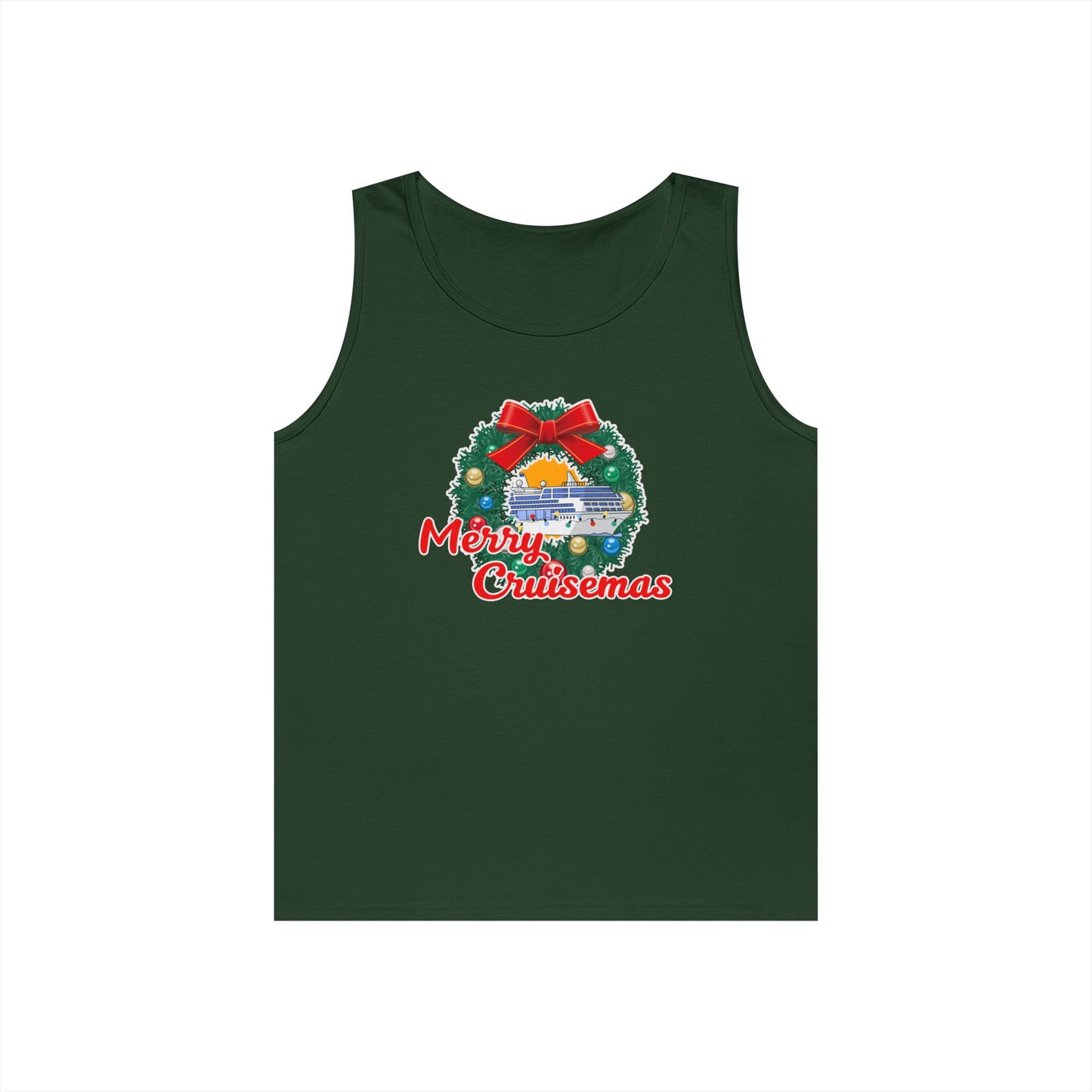 Merry Cruisemas Xmas Vacation Cruise Tank Top