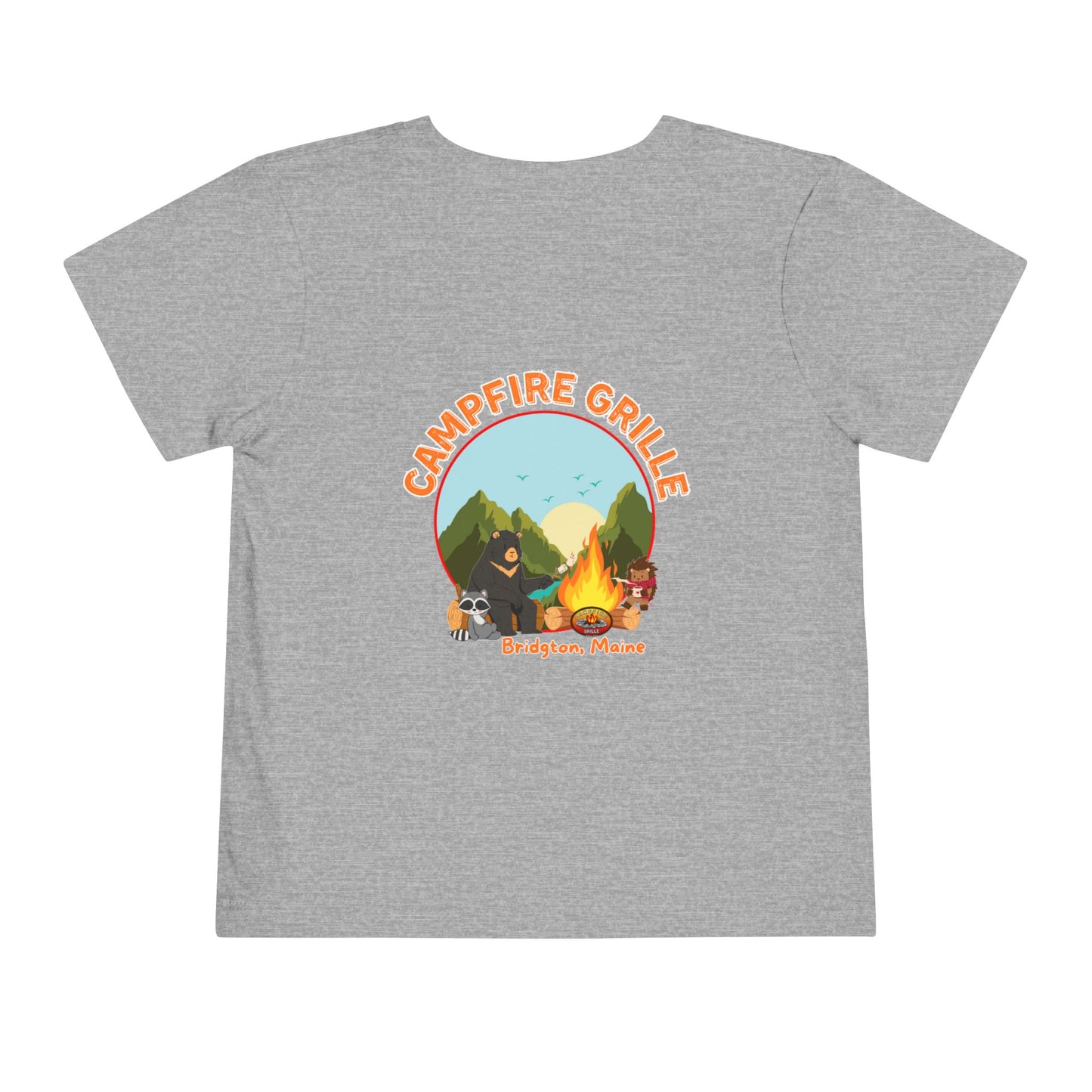 Campfire Grille Toddler Tee - Adventure Vibes for Little Explorers