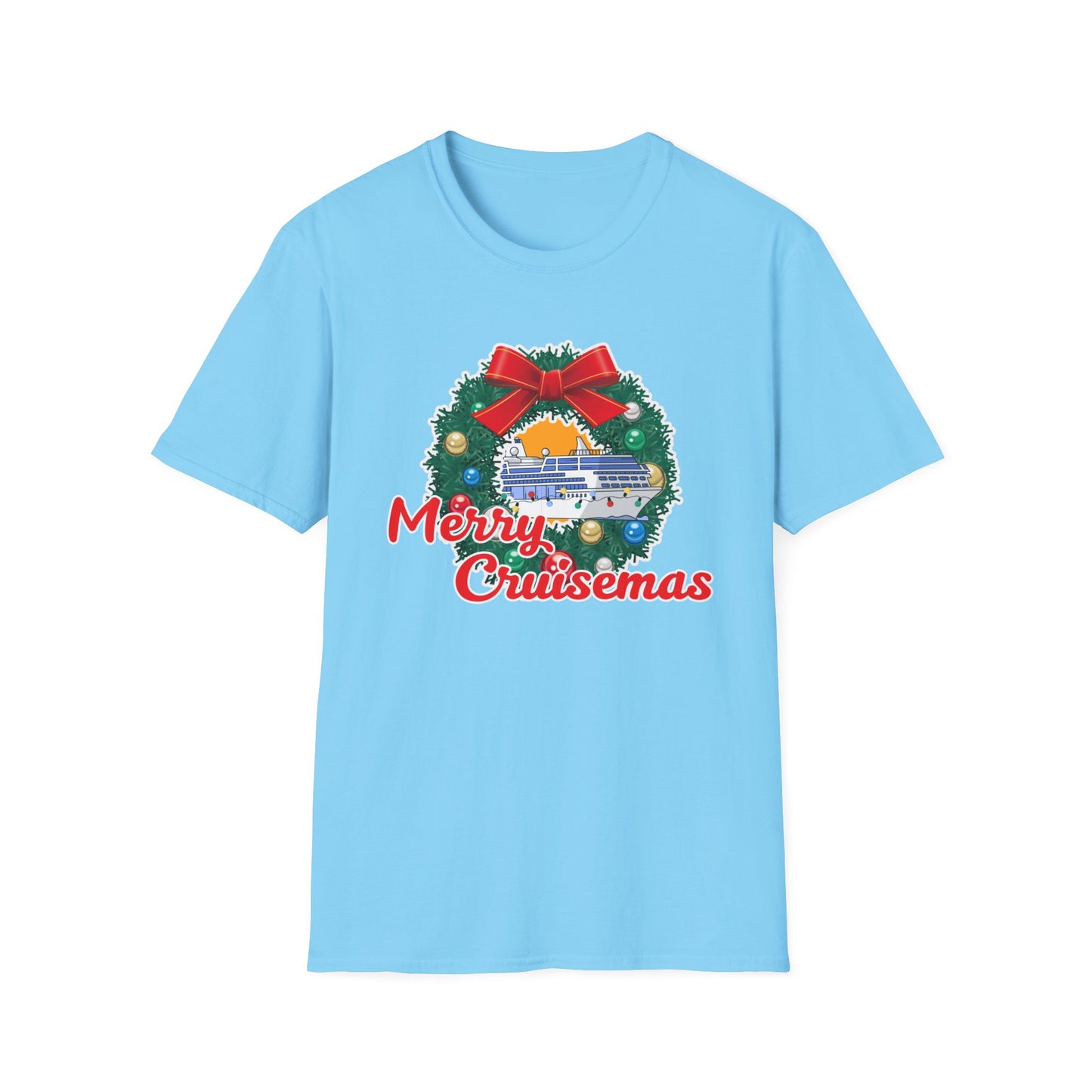 Merry Cruisemas Xmas Cruise Vacation T-Shirt