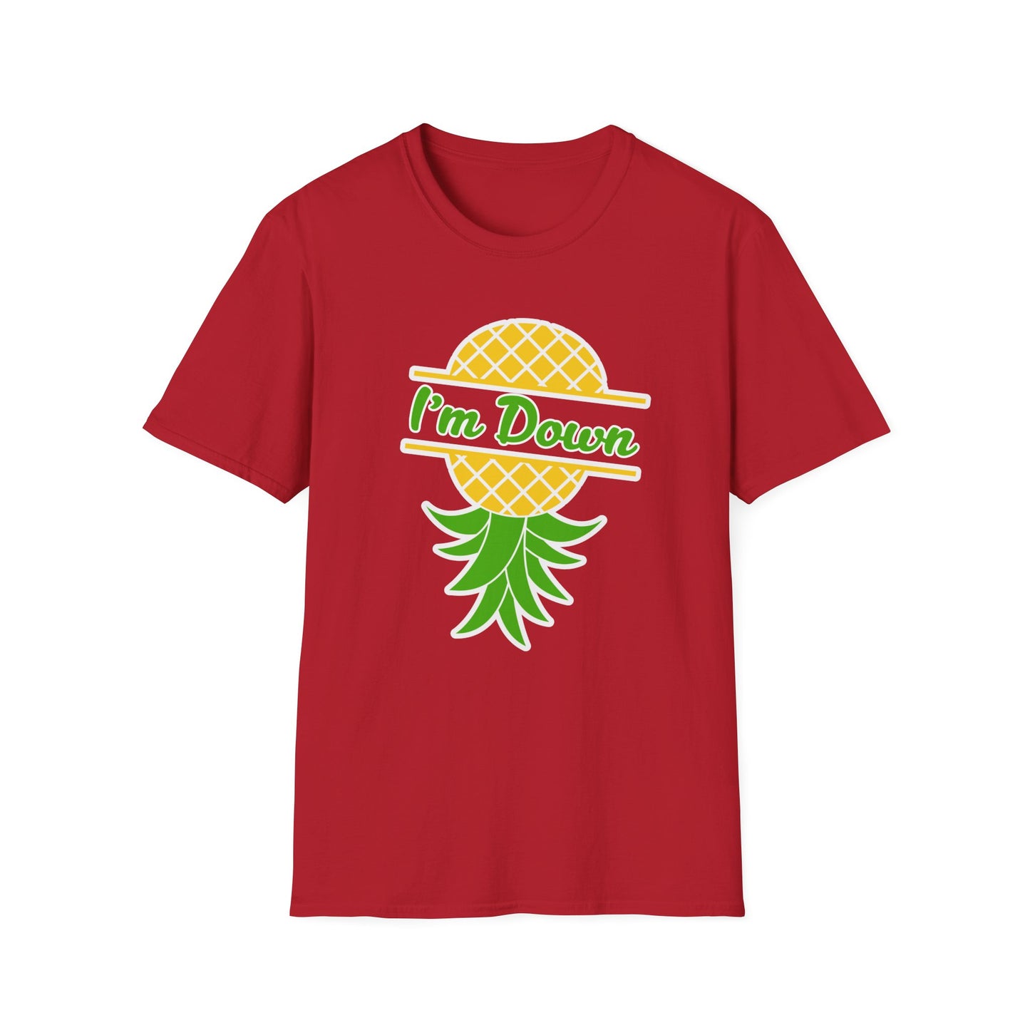 I'm Down Funny Swinger Pineapple The Villages Florida Lifestyle T-Shirt