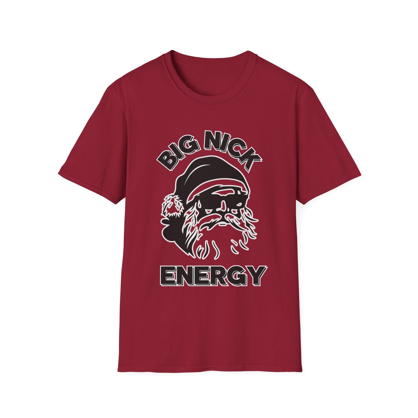 BIG Nick Energy Christmas Santa Funny T-Shirt