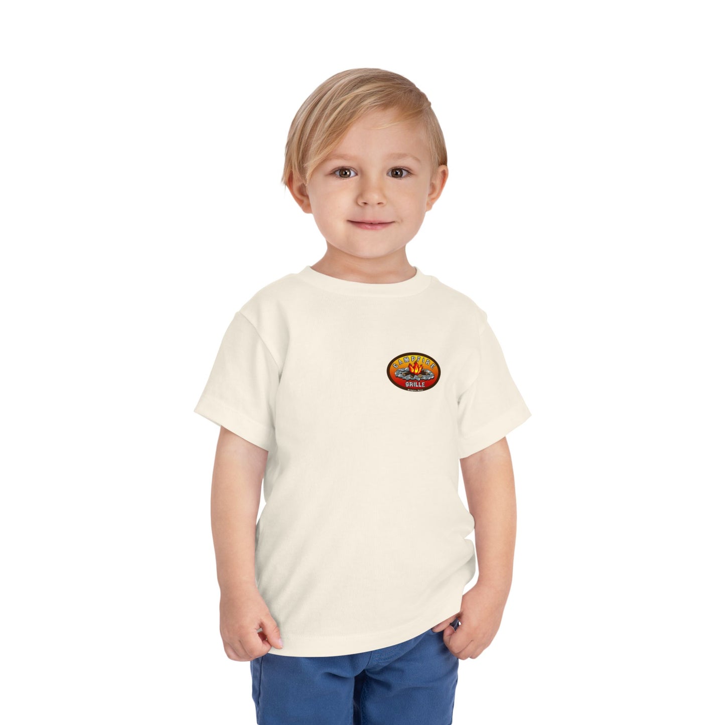 Campfire Grille Toddler Tee - Adventure Vibes for Little Explorers