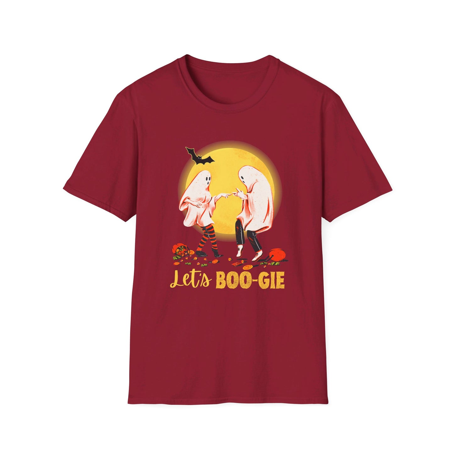Let's BOO-gie Halloween Party Dancing Ghosts T-Shirt