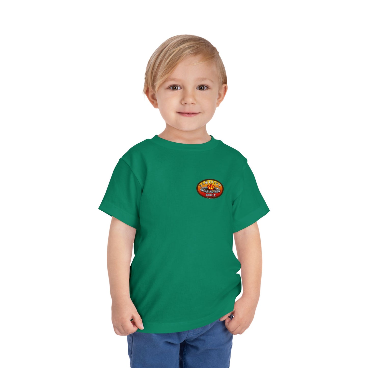 Campfire Grille Toddler Tee - Adventure Vibes for Little Explorers