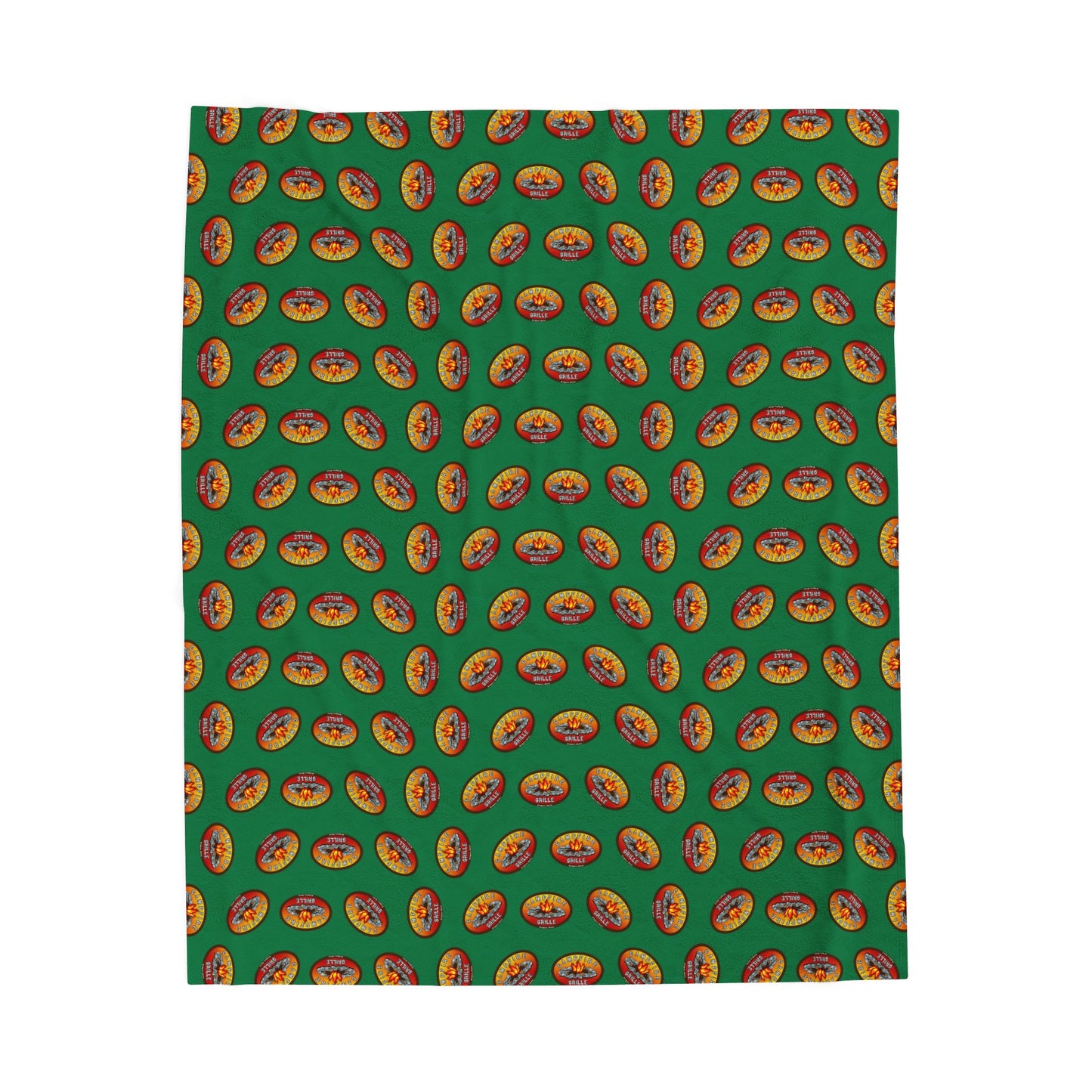 Cozy Campfire Plush Blanket – Cozy Gift for Home, Kids Room Decor, Holiday Snuggle, Warmth for Every Occasion