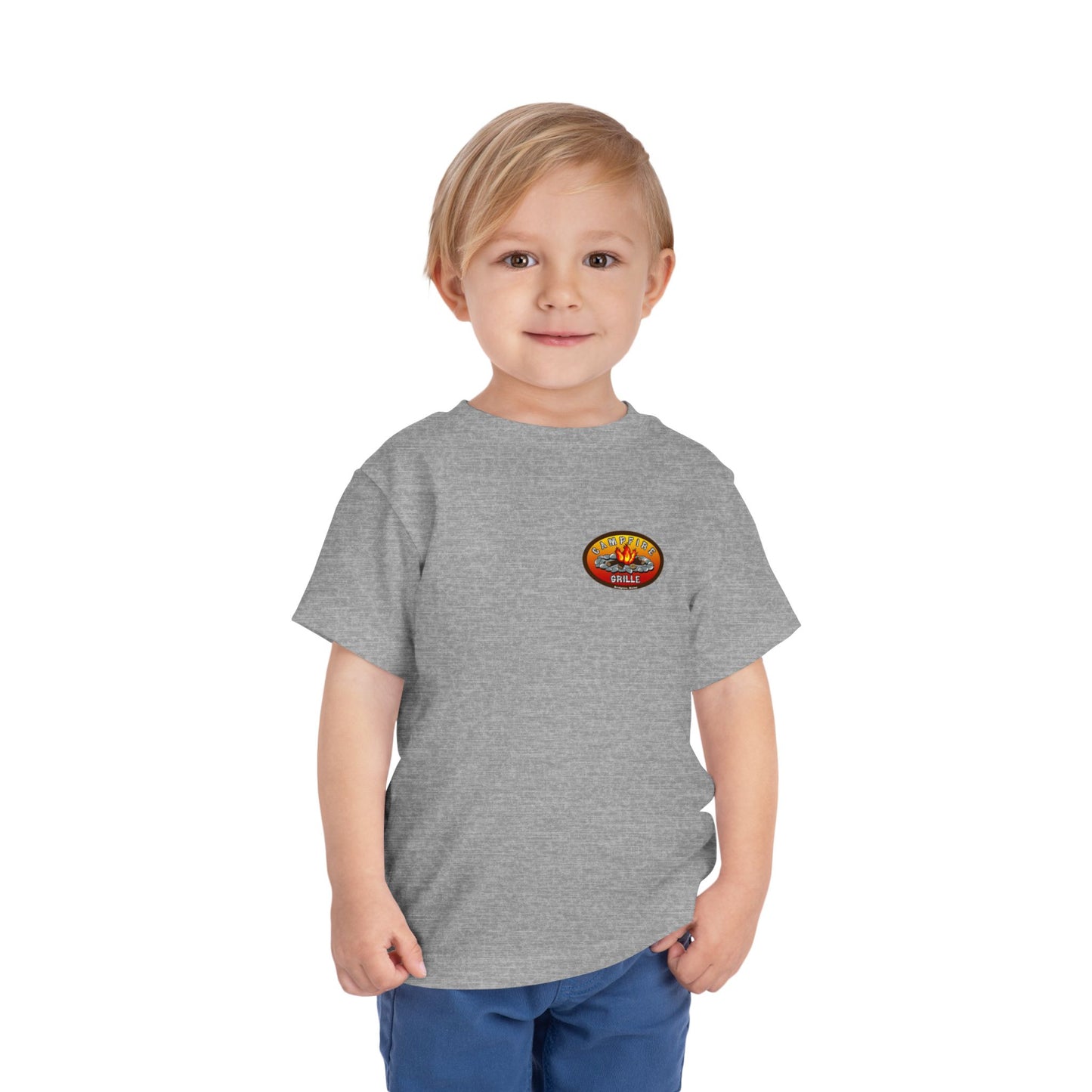 Campfire Grille Toddler Tee - Adventure Vibes for Little Explorers