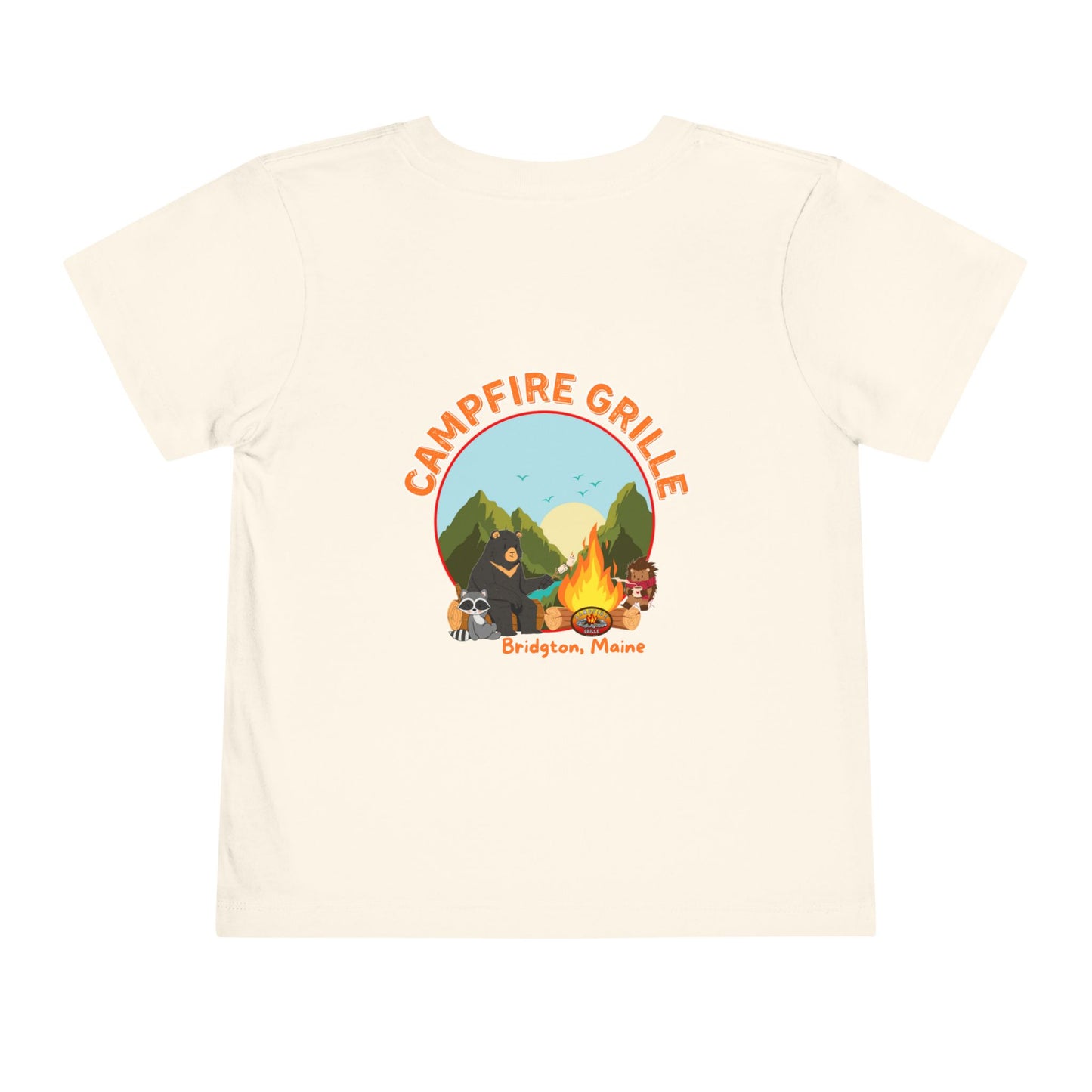Campfire Grille Toddler Tee - Adventure Vibes for Little Explorers