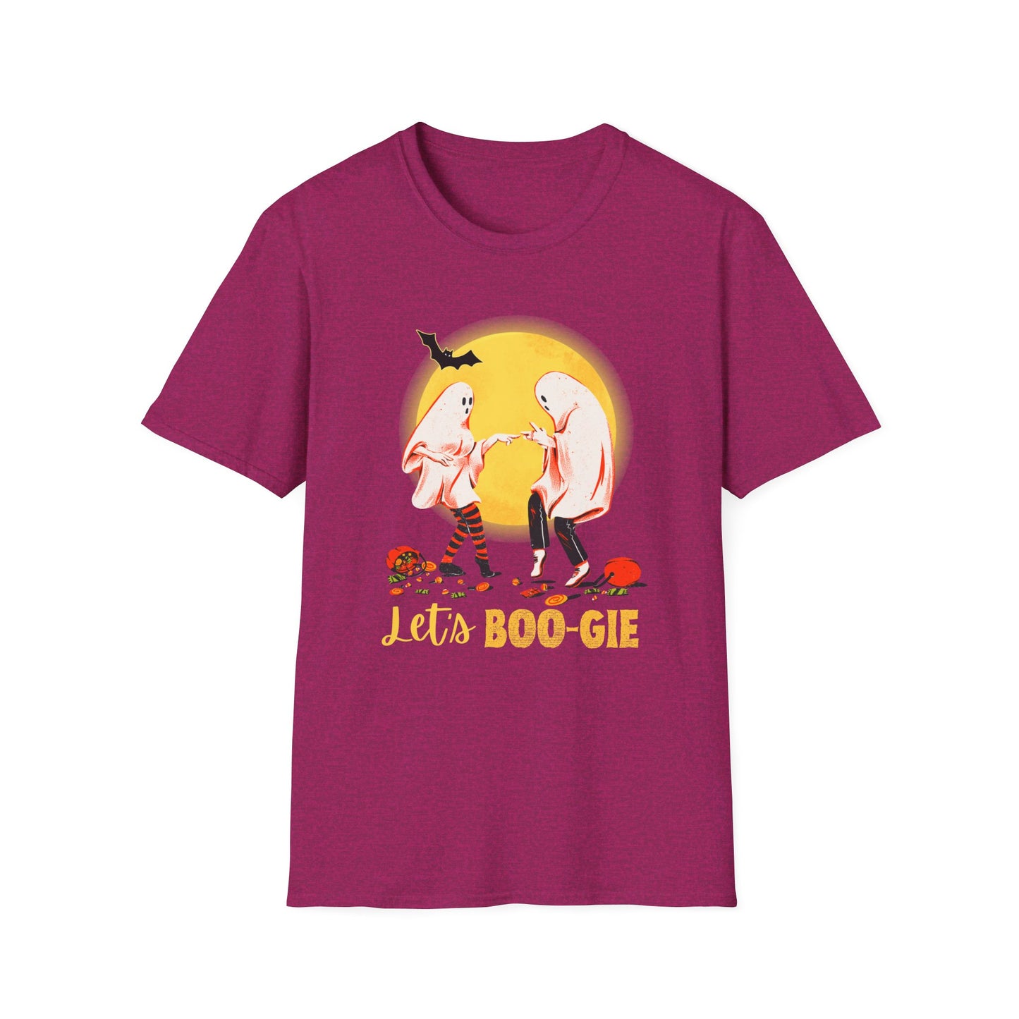 Let's BOO-gie Halloween Party Dancing Ghosts T-Shirt