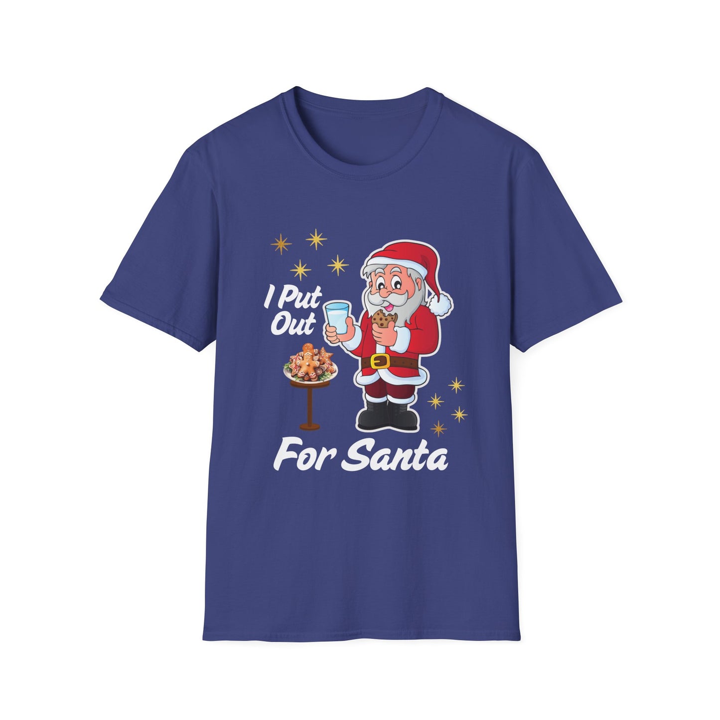I Put Out for Santa funny Christmas Cookie T-Shirt