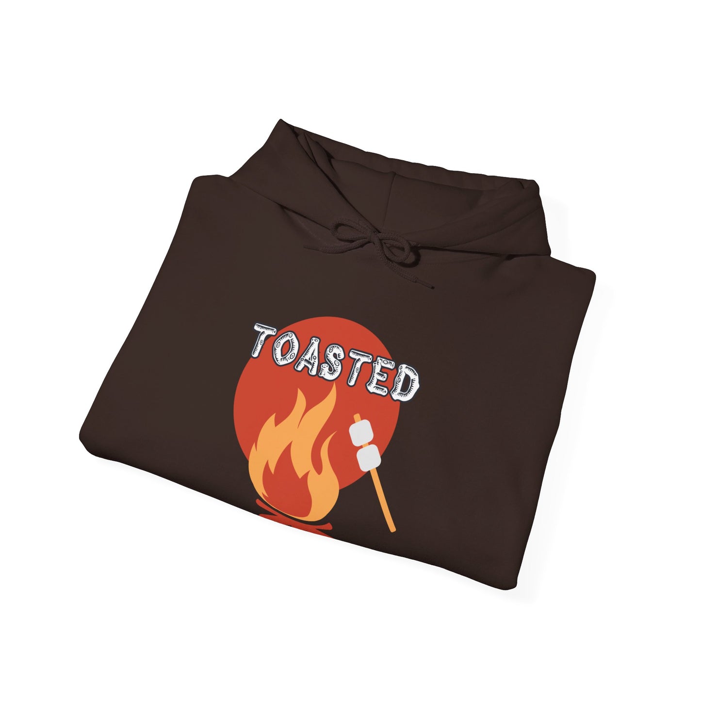 Toasted Campfire Hoodie Camping S'mores Hooded Sweatshirt