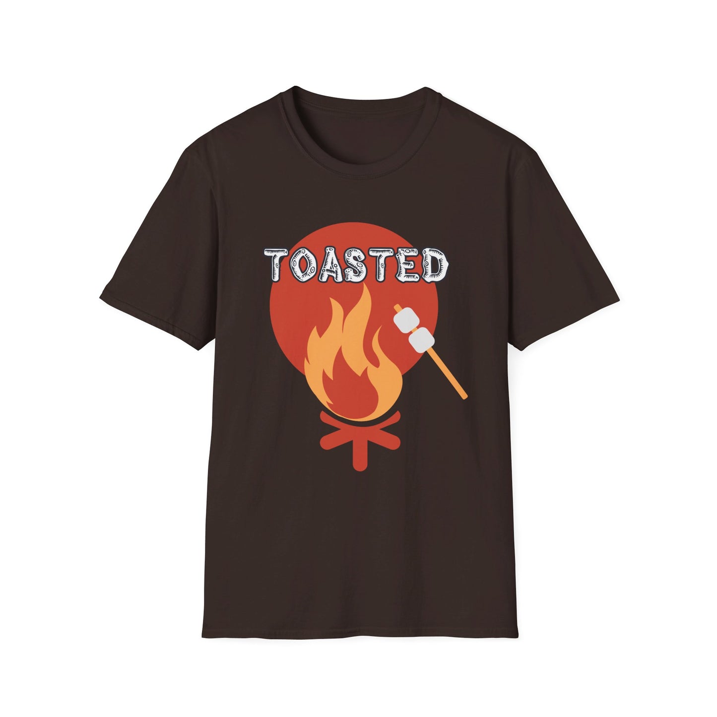 Toasted Campfire S'mores Funny Camping T-Shirt
