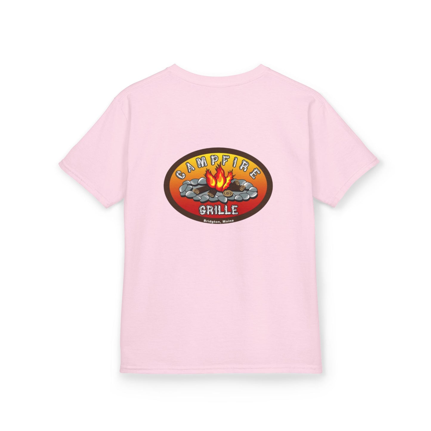 Kids Campfire Grille Tee, Kid's Shirt, Summer Camp Outfit, Outdoor Fun Apparel, Gift for Nature Lovers, Family BBQ