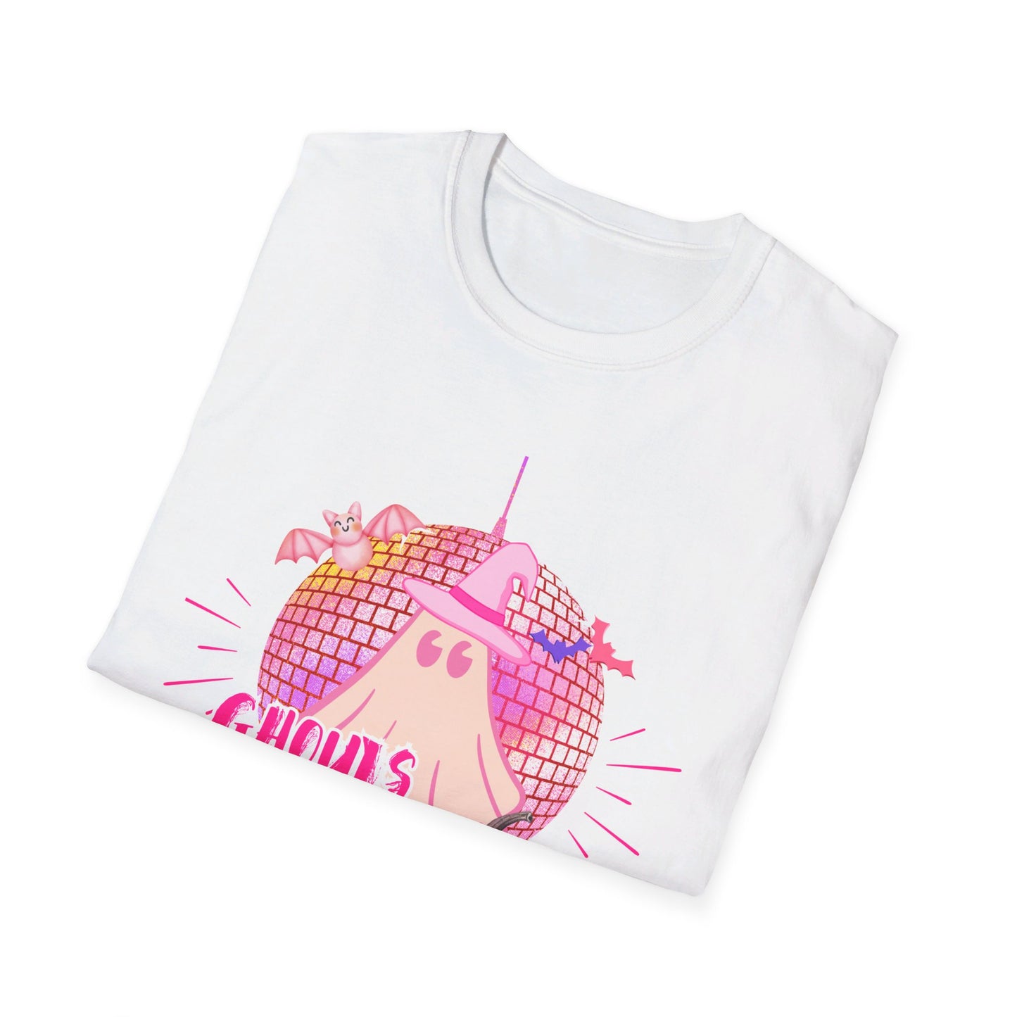 Ghouls Just Wanna Have Fun Cute Disco Ghost T-Shirt