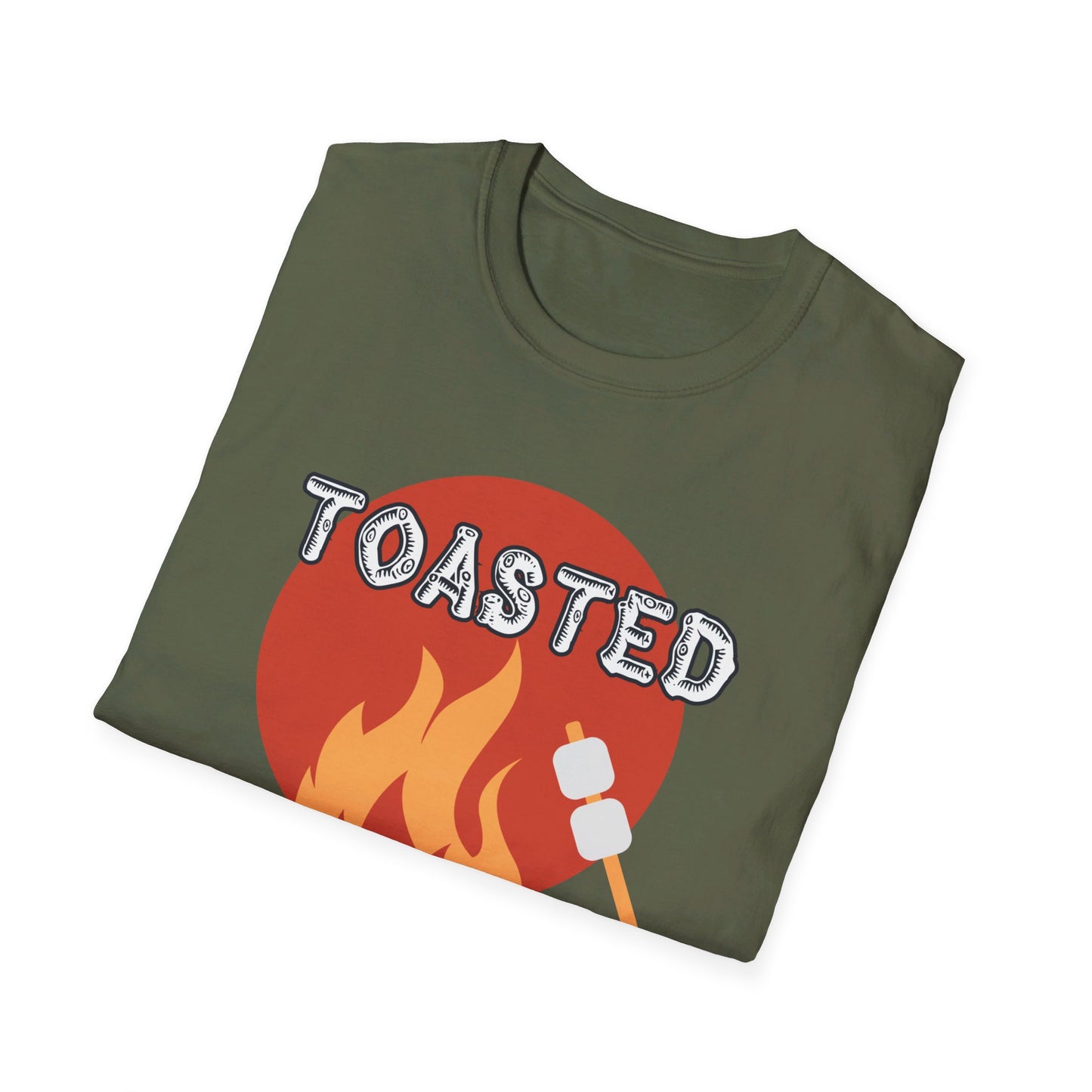 Toasted Campfire S'mores Funny Camping T-Shirt