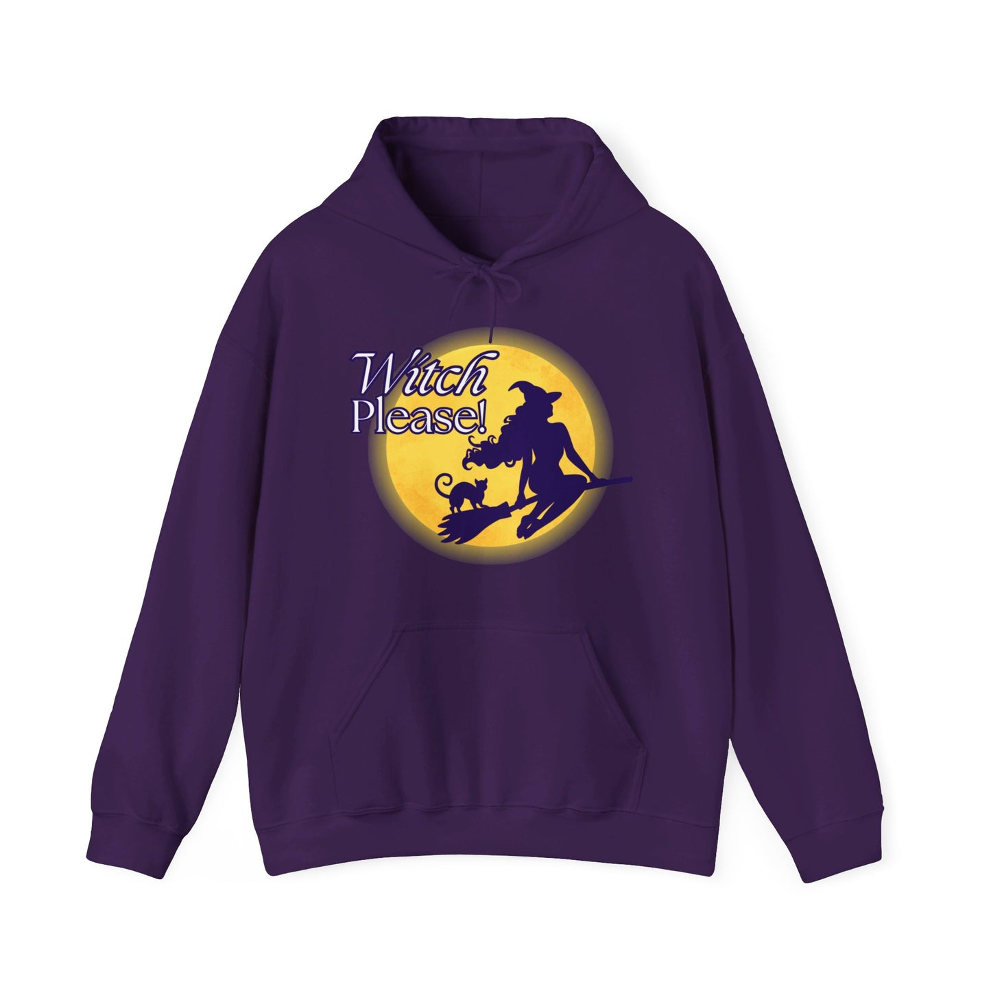 Witch Please! Funny Sassy Halloween Hoodie Sweatshirt