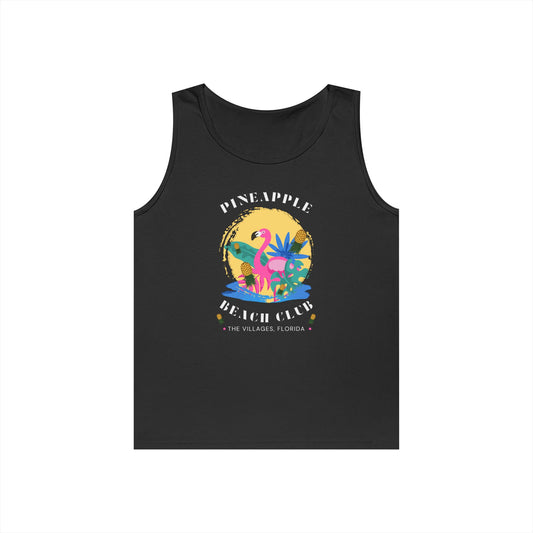 Pineapple Beach Club, The Villages FL Swinger Pineapple Tank Top