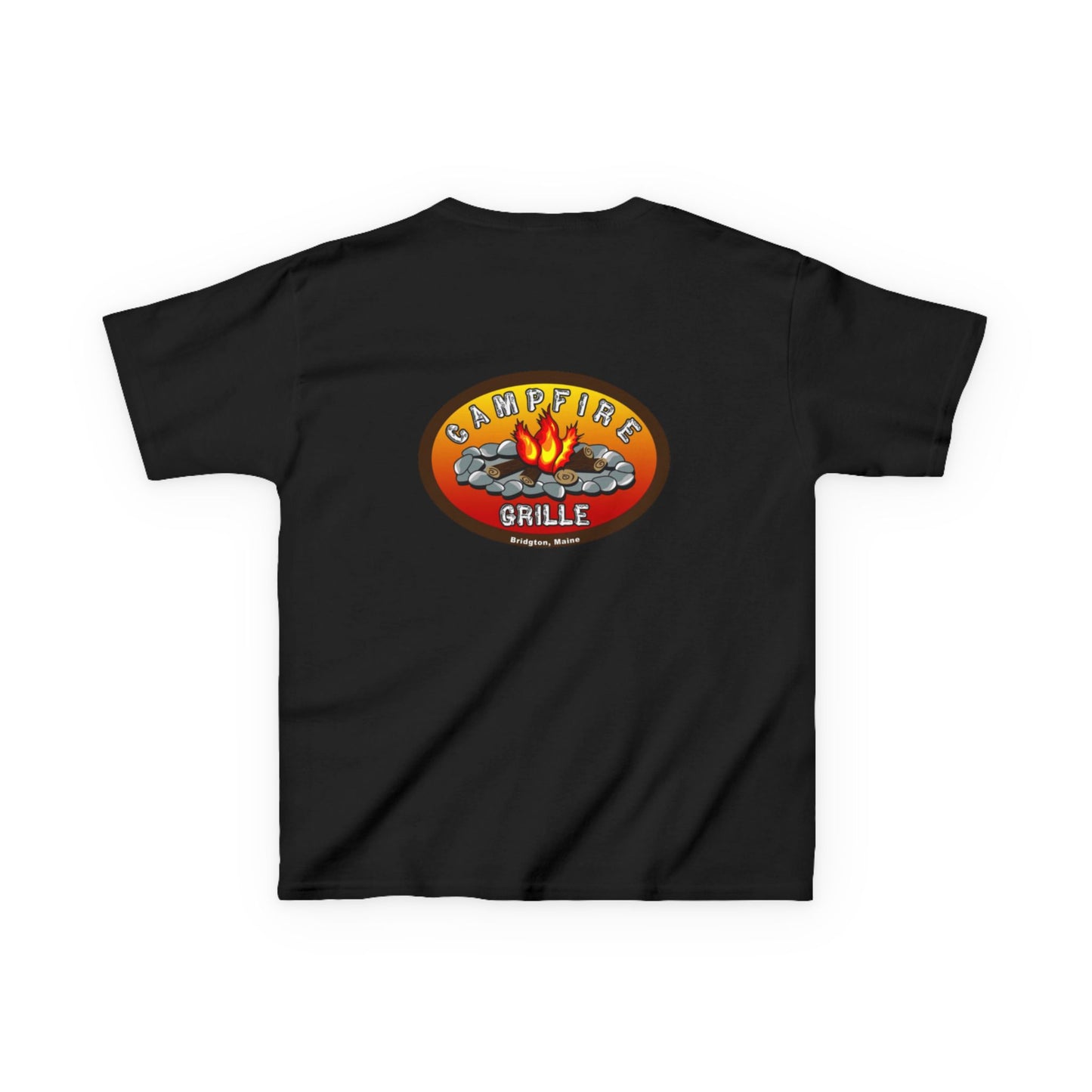 Kids Campfire Grille Tee, Kid's Shirt, Summer Camp Outfit, Outdoor Fun Apparel, Gift for Nature Lovers, Family BBQ