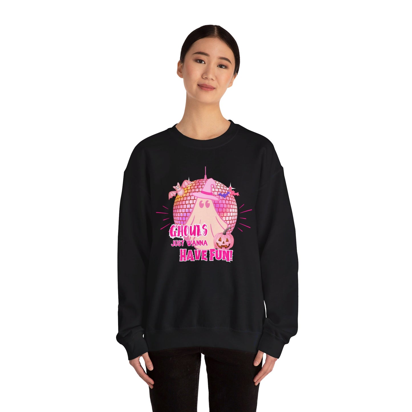 Ghouls Just Wanna Have Fun Disco Halloween Party Sweatshirt