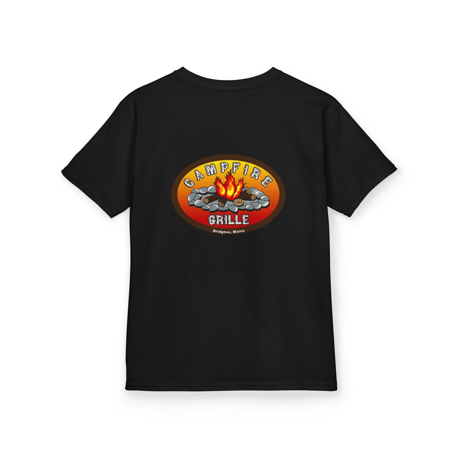 Kids Campfire Grille Tee, Kid's Shirt, Summer Camp Outfit, Outdoor Fun Apparel, Gift for Nature Lovers, Family BBQ