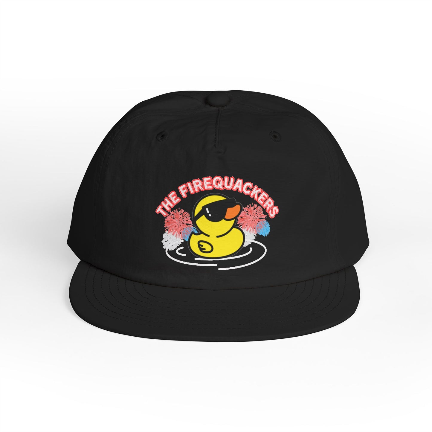 Summer Surf Cap with Firequackers Duck Design