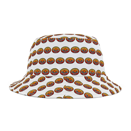 Retro Graphic Bucket Hat - Fun Summer Style