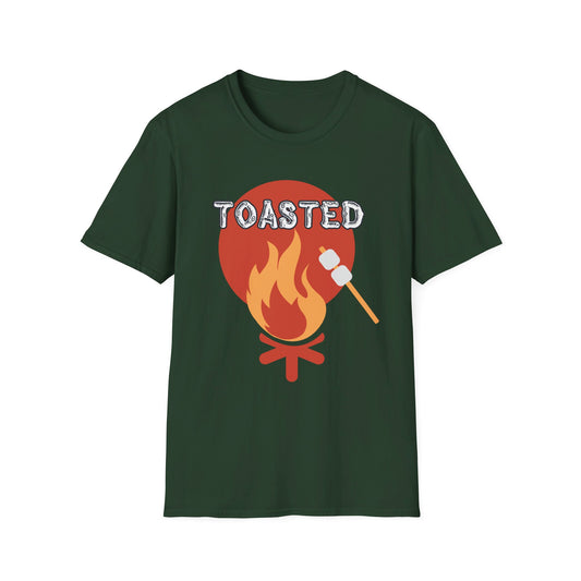 Toasted Campfire S'mores Funny Camping T-Shirt