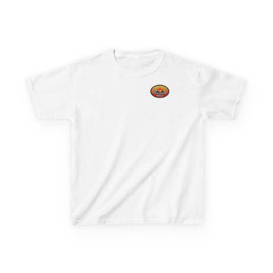 Kids Campfire Grille Tee, Kid's Shirt, Summer Camp Outfit, Outdoor Fun Apparel, Gift for Nature Lovers, Family BBQ
