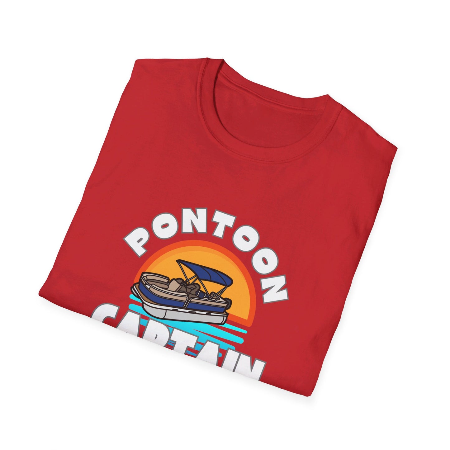 Pontoon Captain My Boat My Rules Funny Summer Boating T-Shirt