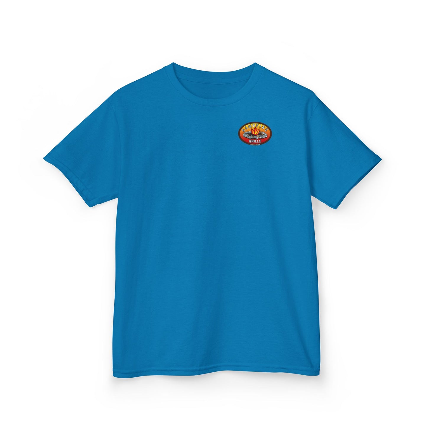 Kids Campfire Grille Tee, Kid's Shirt, Summer Camp Outfit, Outdoor Fun Apparel, Gift for Nature Lovers, Family BBQ