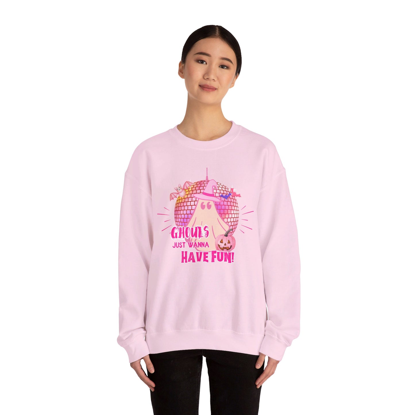 Ghouls Just Wanna Have Fun Disco Halloween Party Sweatshirt