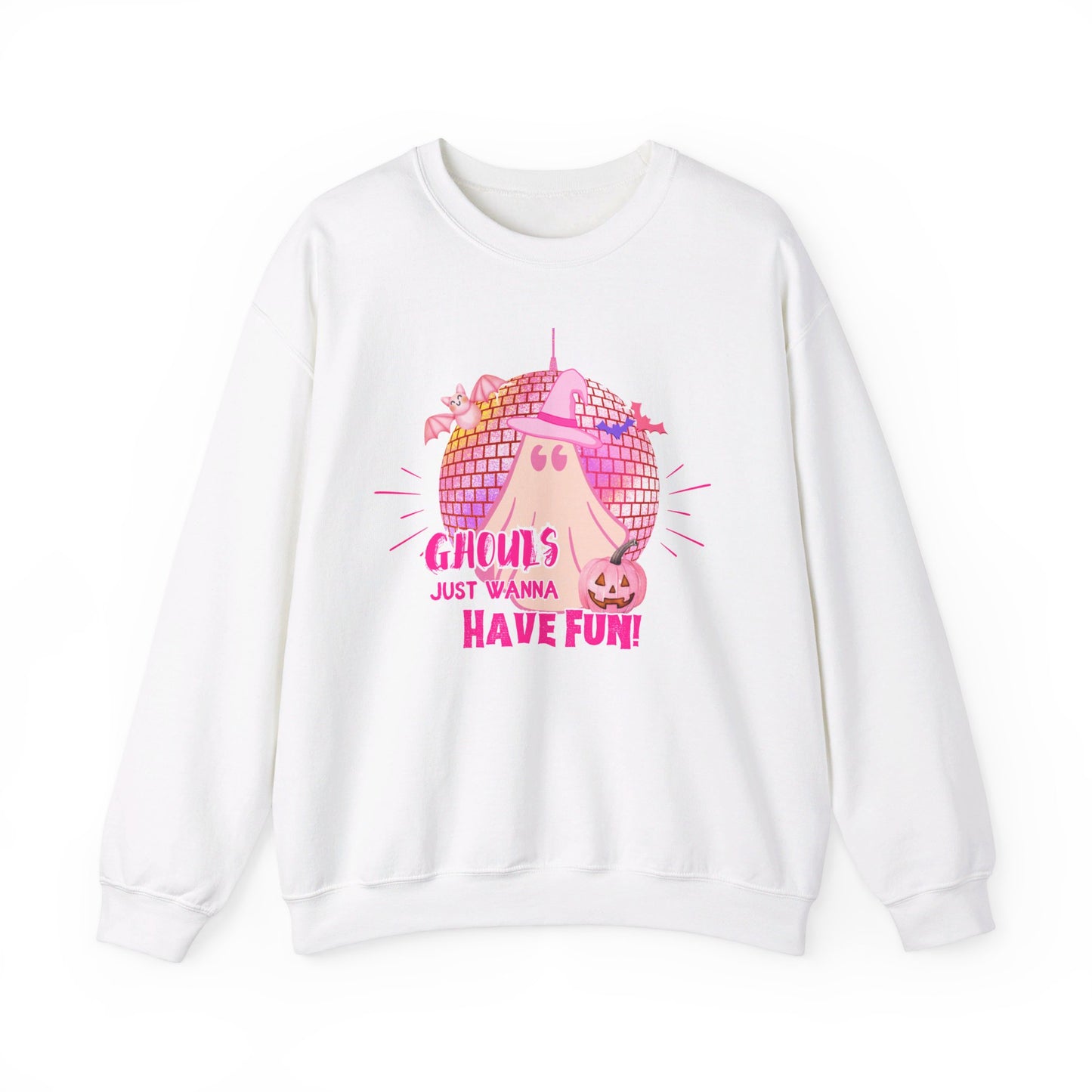 Ghouls Just Wanna Have Fun Disco Halloween Party Sweatshirt