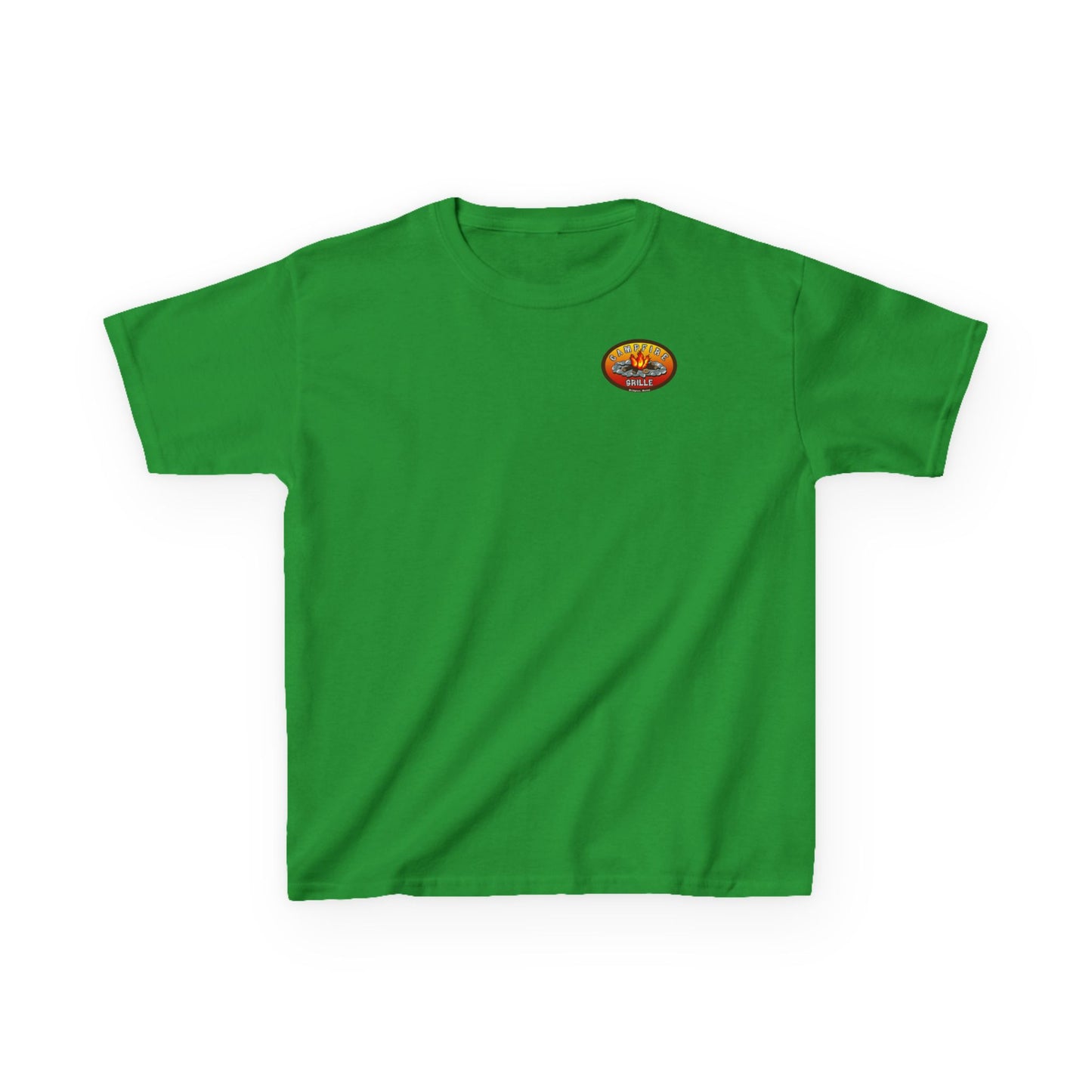 Kids Campfire Grille Tee, Kid's Shirt, Summer Camp Outfit, Outdoor Fun Apparel, Gift for Nature Lovers, Family BBQ