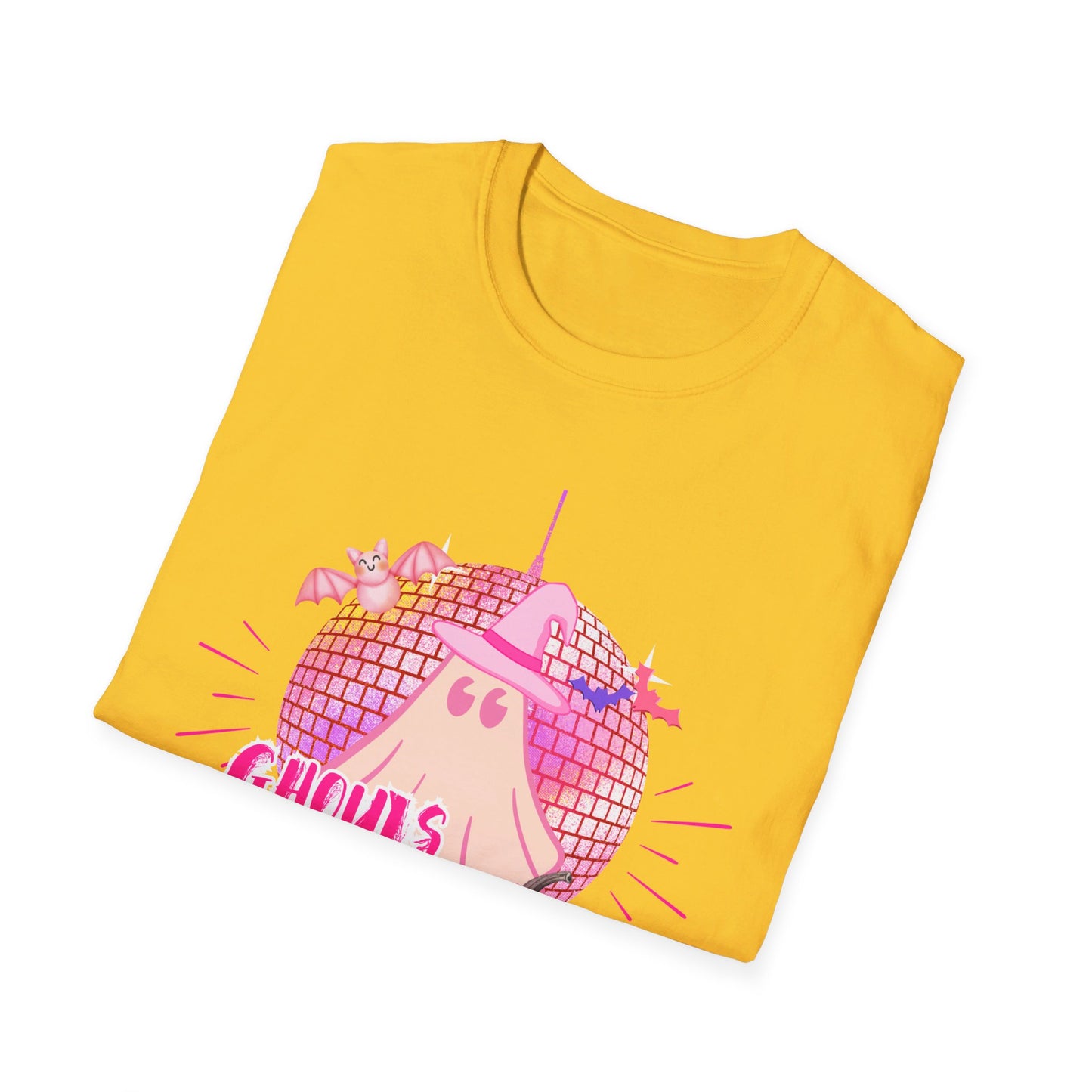 Ghouls Just Wanna Have Fun Cute Disco Ghost T-Shirt