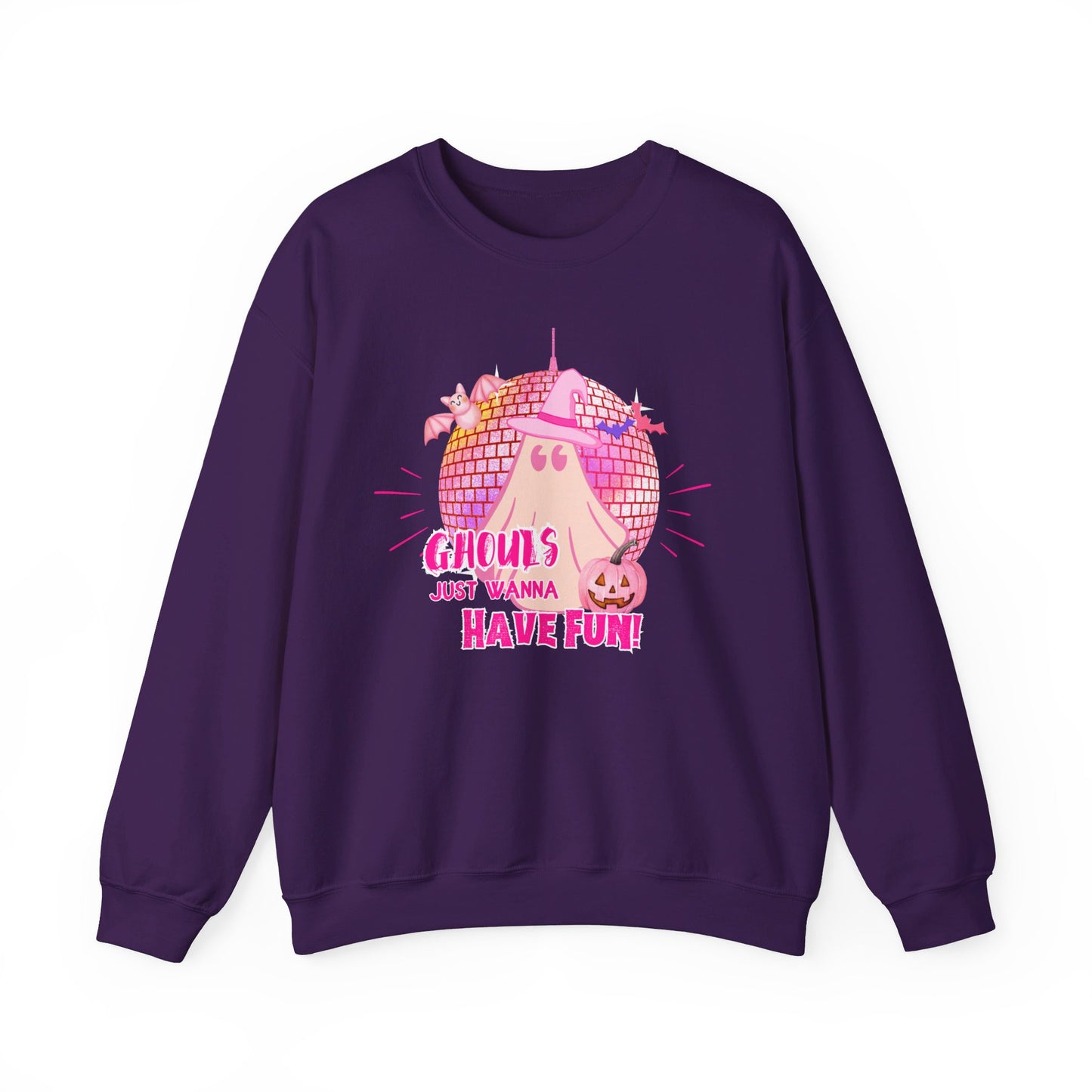 Ghouls Just Wanna Have Fun Disco Halloween Party Sweatshirt
