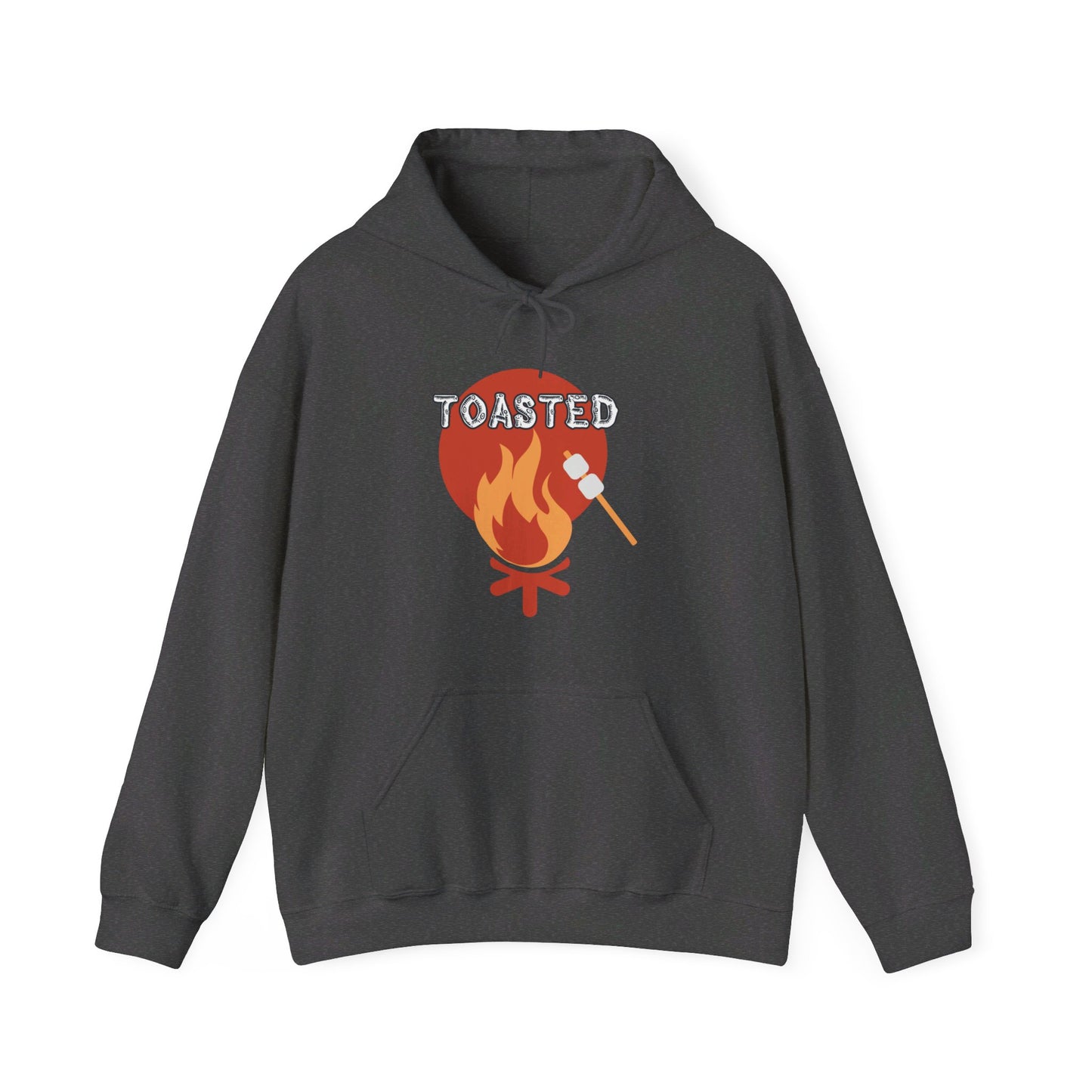 Toasted Campfire Hoodie Camping S'mores Hooded Sweatshirt